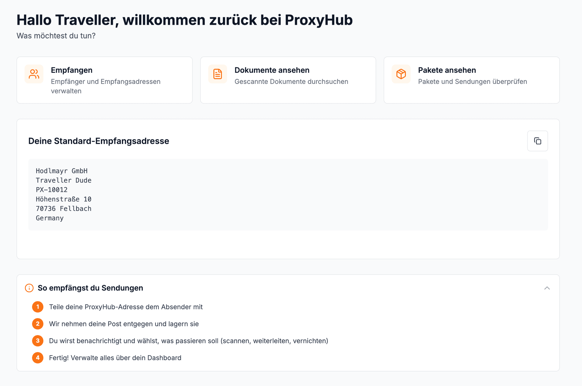 ProxyHub Dashboard